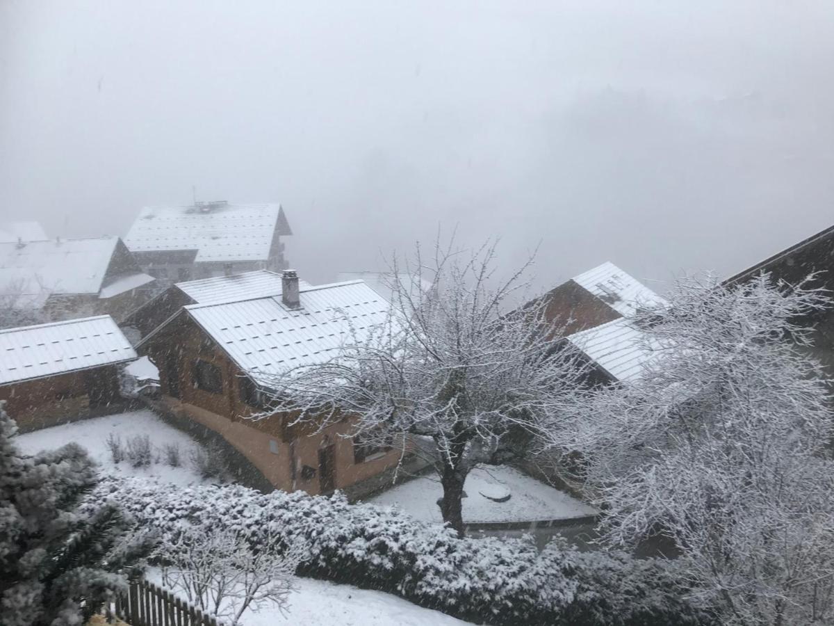 Vila Le Blanc Nordique Le Bouchet-Mont Charvin Exteriér fotografie