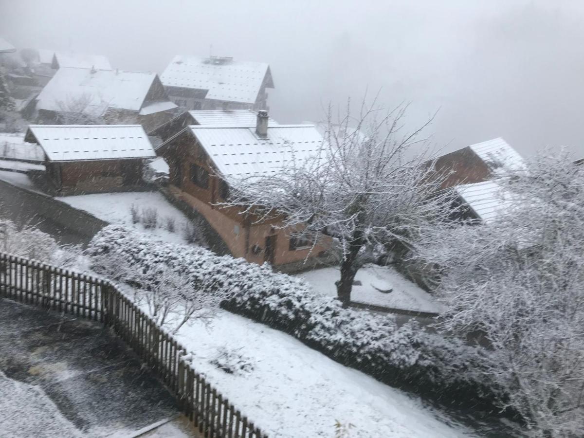 Vila Le Blanc Nordique Le Bouchet-Mont Charvin Exteriér fotografie
