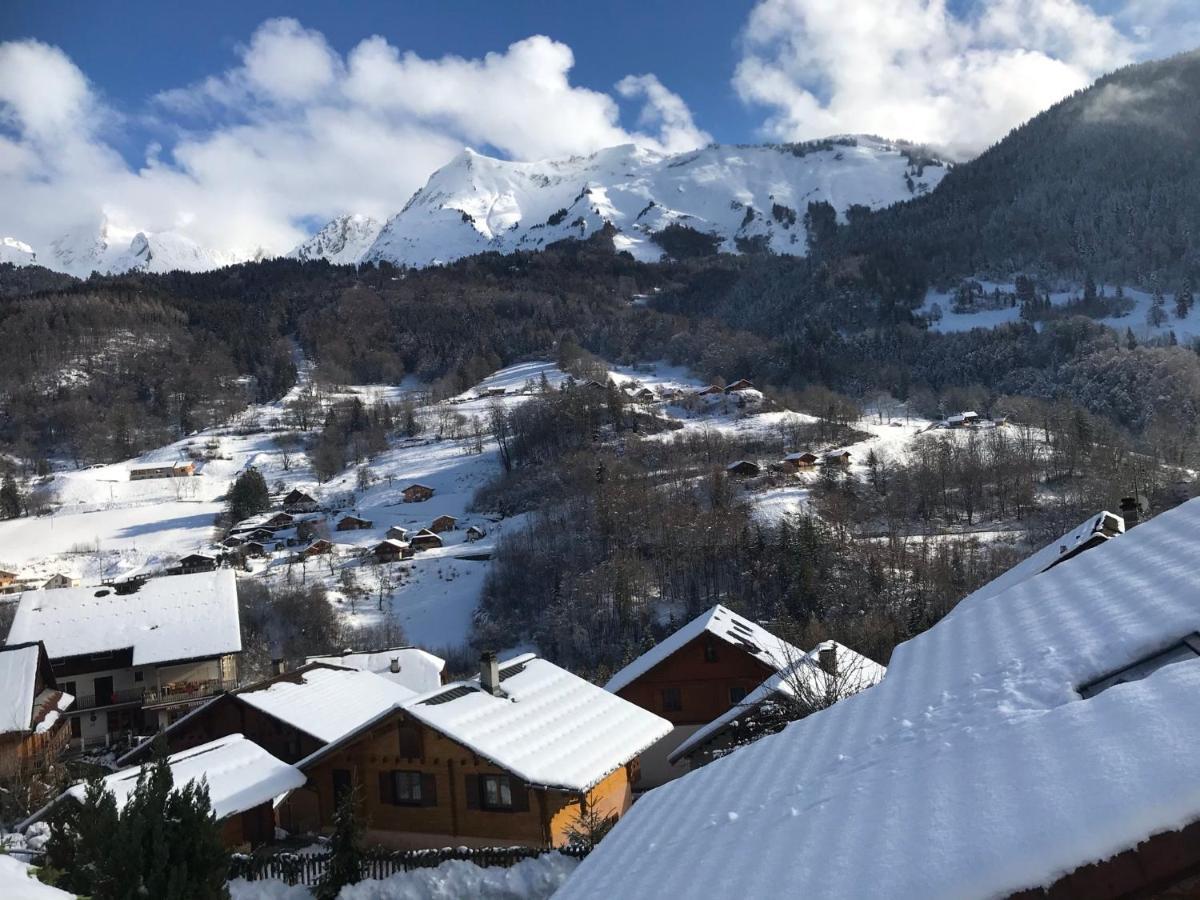 Vila Le Blanc Nordique Le Bouchet-Mont Charvin Exteriér fotografie
