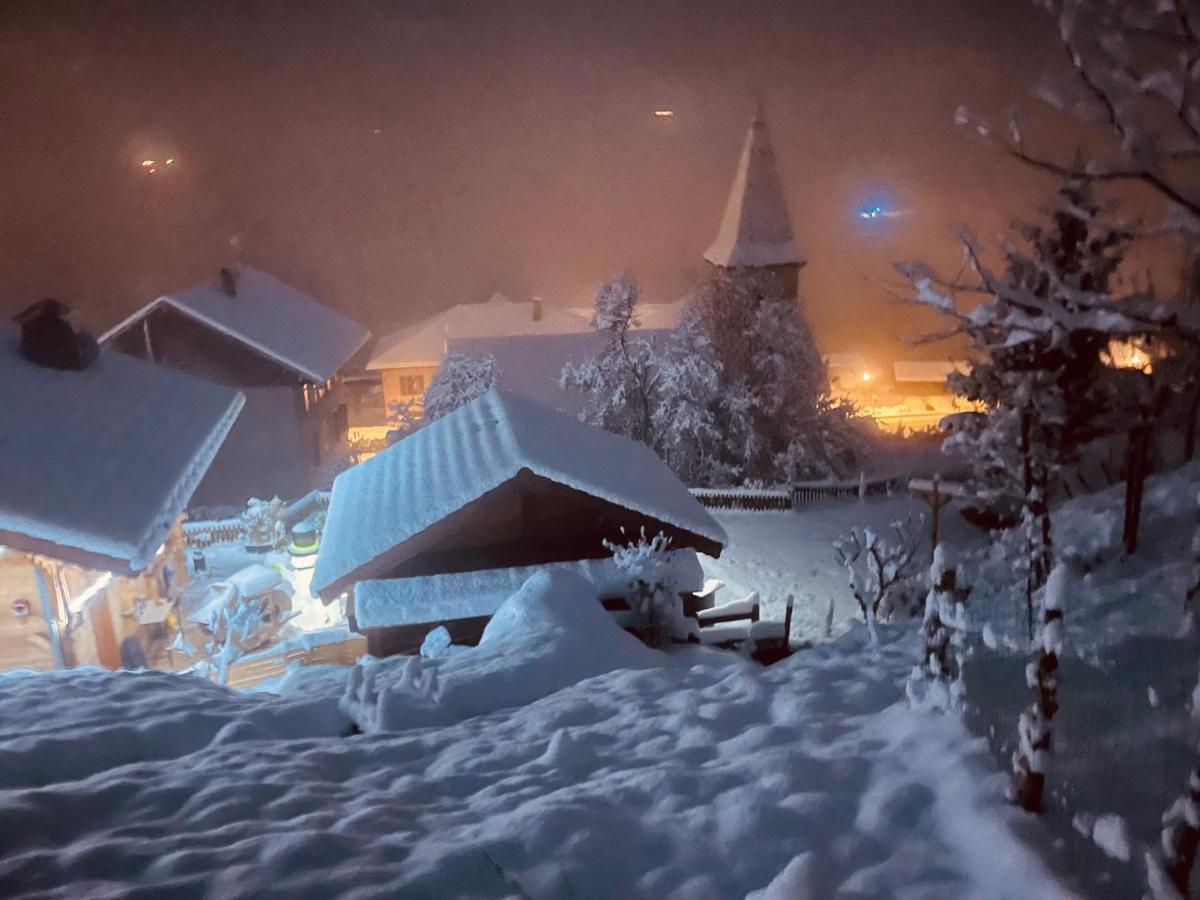 Vila Le Blanc Nordique Le Bouchet-Mont Charvin Exteriér fotografie
