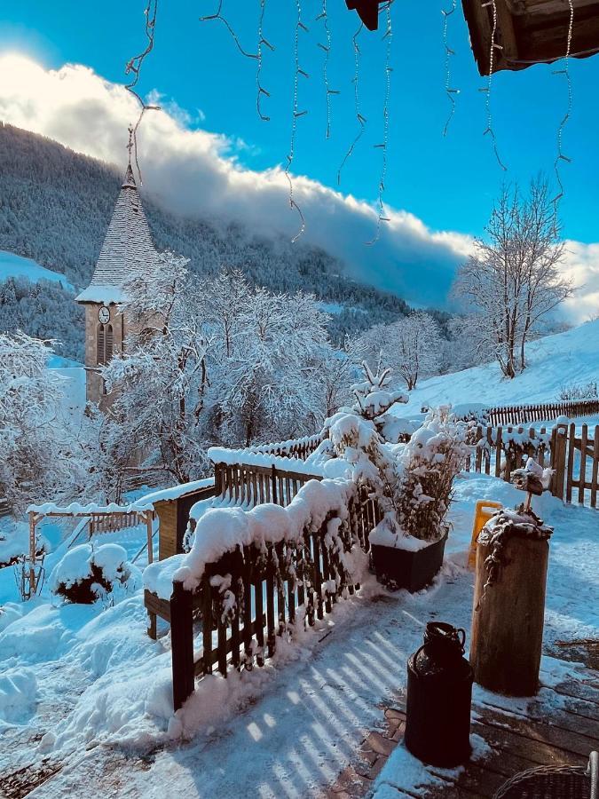Vila Le Blanc Nordique Le Bouchet-Mont Charvin Exteriér fotografie