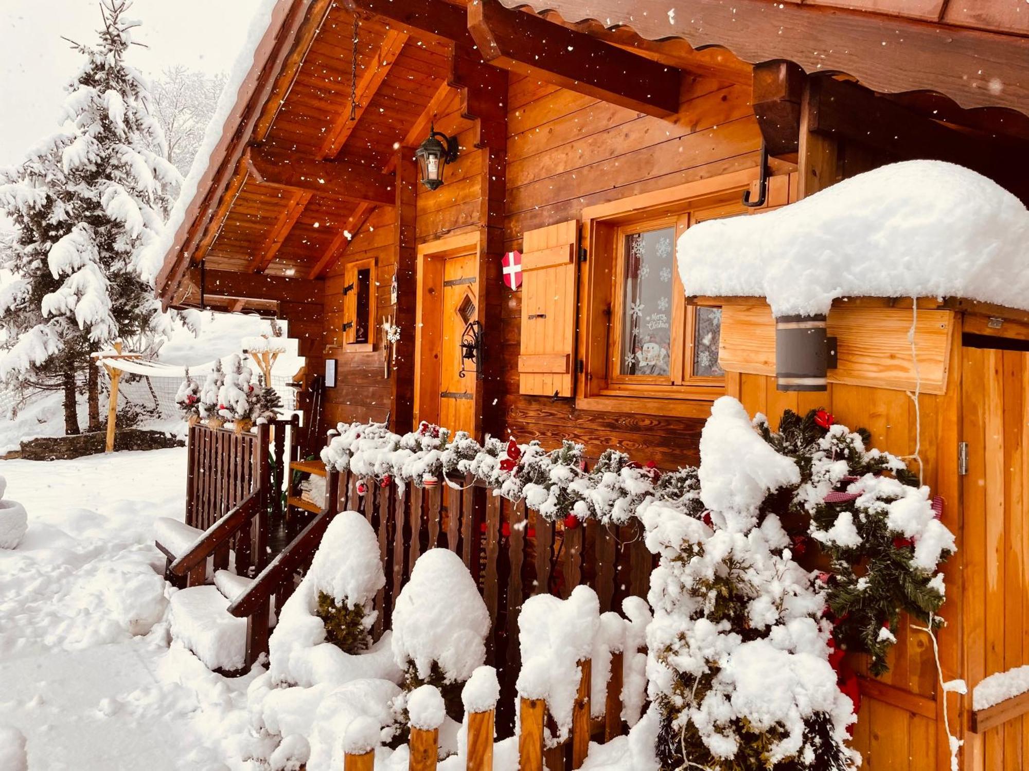 Vila Le Blanc Nordique Le Bouchet-Mont Charvin Exteriér fotografie